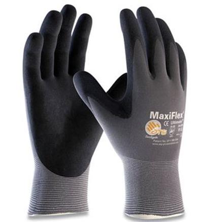View larger image of Endurance Seamless Knit Nylon Gloves, X-Large, Gray/Black, 12 Pairs