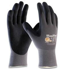 Endurance Seamless Knit Nylon Gloves, X-Large, Gray/Black, 12 Pairs