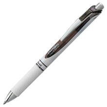 EnerGel RTX Gel Pen, Retractable, Medium 0.7 mm, Black Ink, Smoke/Gray Barrel