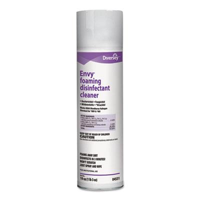 View larger image of Envy Foaming Disinfectant Cleaner, Lavender Scent, 19 Oz Aerosol Spray, 12/carton
