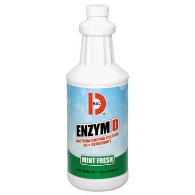 View larger image of Enzym D Digester Deodorant, Mint, 1qt, Bottle, 12/Carton