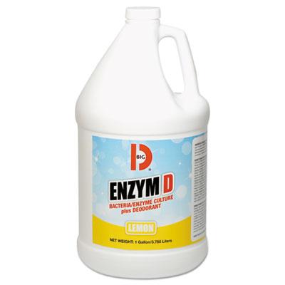 View larger image of Enzym D Digester Liquid Deodorant, Lemon, 1 gal, 4/Carton