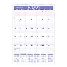 Erasable Wall Calendar, 12 x 17, White Sheets, 12-Month (Jan to Dec): 2023