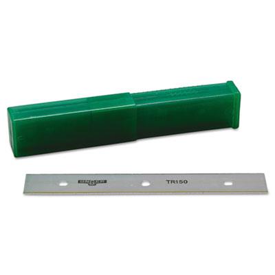 View larger image of ErgoTec Glass Scraper Replacement Blades, 6" Double-Edge, 25/Pack