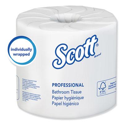 View larger image of Essential 100% Recycled Fiber SRB Bathroom Tissue, Septic Safe, 2-Ply, White, 473 Sheets/Roll, 80 Rolls/Carton