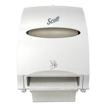 Essential Electronic Hard Roll Towel Dispenser, 12.7 x 9.57 x 15.76, White