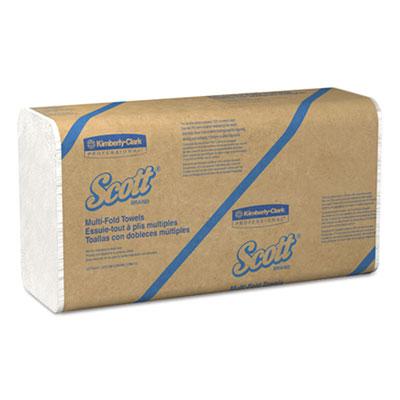 View larger image of Essential Multi-Fold Towels 100% Recycled, 1-Ply, 9.2  x 9.4, White, 250/Pack, 16 Packs/Carton