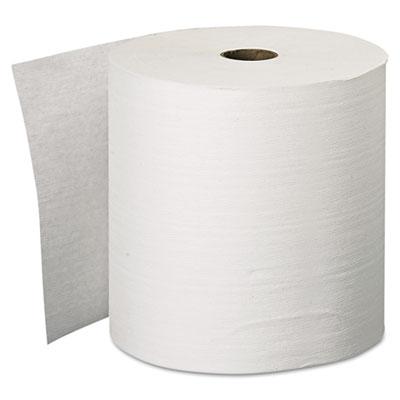 View larger image of Hard Roll Paper Towels with Premium Absorbency Pockets, 1-Ply, 8" x 600 ft, 1.5" Core, White, 6 Rolls/Carton