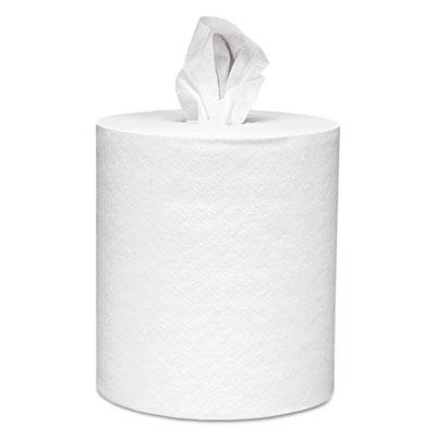 View larger image of Essential Roll Center-Pull Towels, 1-Ply, 8 x 12, White, 700/Roll, 6 Rolls/Carton