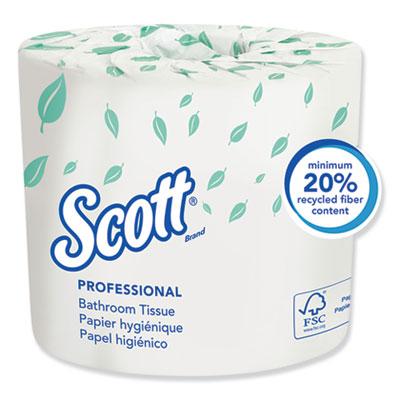 View larger image of Essential Standard Roll Bathroom Tissue for Business, Septic Safe, 1-Ply, White, 1,210 Sheets/Roll, 80 Rolls/Carton