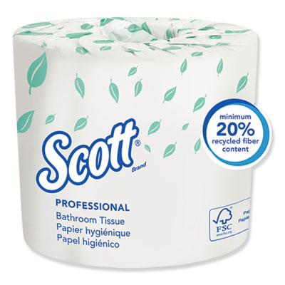 View larger image of Essential Standard Roll Bathroom Tissue, Septic Safe, 2-Ply, White, 550 Sheets/Roll, 80/Carton