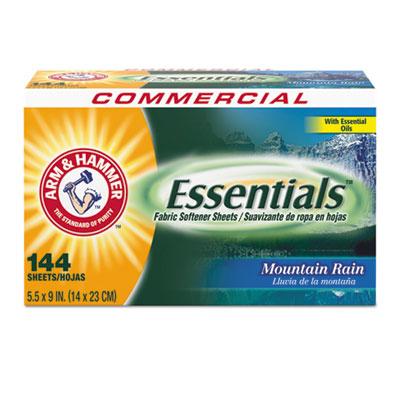 View larger image of Essentials Dryer Sheets, Mountain Rain, 144 Sheets/Box, 6 Boxes/Carton