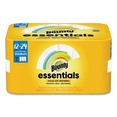View larger image of Essentials Select-A-Size Kitchen Roll Paper Towels, 2-Ply, 124 Sheets/Roll, 12 Rolls
