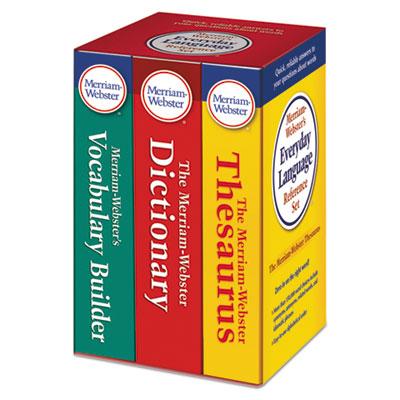 View larger image of Everyday Language Reference Set, Dictionary, Thesaurus, Vocabulary Builder