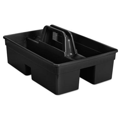 View larger image of Executive Carry Caddy, 2-Compartment, Plastic, 10.75w x 6.5h, Black