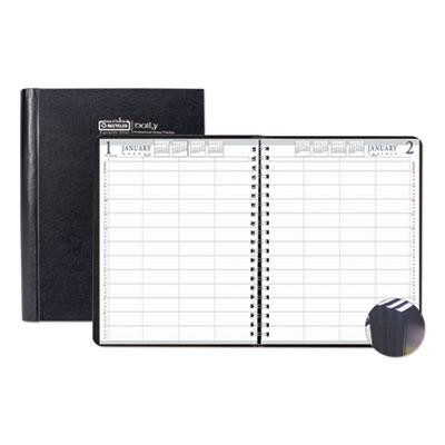 View larger image of Executive Series Four-Person Group Practice Daily Appointment Book, 11 x 8.5, Black Hard Cover, 12-Month (Jan to Dec): 2024
