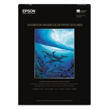 Exhibition Textured Watercolor Paper, 22 mil, 13 x 19, Matte White, 25/Pack