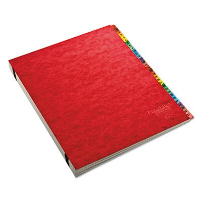 View larger image of Expanding Desk File, 31 Dividers, Date Index, Letter Size, Red Cover