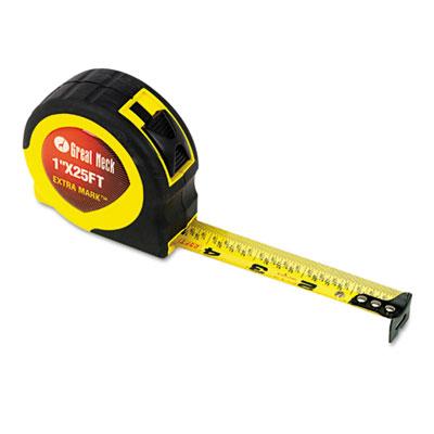 View larger image of ExtraMark Power Tape, 1" x 25 ft, Steel, Yellow/Black