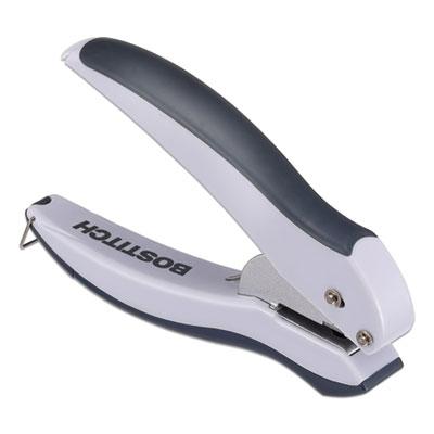 View larger image of 10-Sheet Ez Squeeze One-Hole Punch, 1/4" Hole, Gray