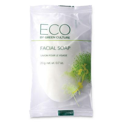 View larger image of Facial Soap Bar, Clean Scent, 0.71 oz Pack, 500/Carton