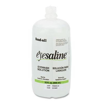 View larger image of Fendall Eyesaline Eyewash Saline Solution Bottle Refill, 32 oz