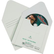 5 1/8 x 5" White Fibreboard CD Mailers