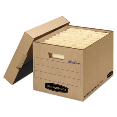 View larger image of Filing Box, Letter/Legal Files, 13" x 16.25" x 12", Kraft, 25/Carton