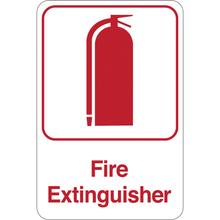"Fire Extinguisher" 9 x 6" Facility Sign
