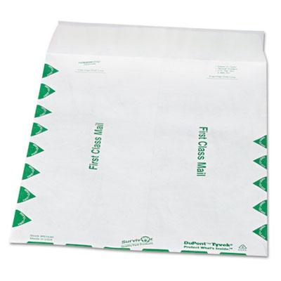 View larger image of Lightweight 14 lb Tyvek Catalog Mailers, First Class, #12 1/2, Square Flap, Redi-Strip Closure, 9.5 x 12.5, White, 100/Box
