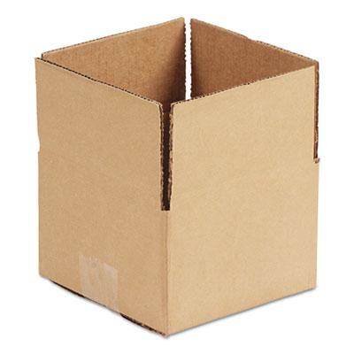 View larger image of Fixed-Depth Shipping Boxes, Regular Slotted Container (RSC), 10" x 8" x 6", Brown Kraft, 25/Bundle
