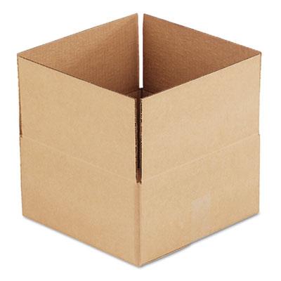 View larger image of Fixed-Depth Shipping Boxes, Regular Slotted Container (RSC), 12" x 12" x 6", Brown Kraft, 25/Bundle