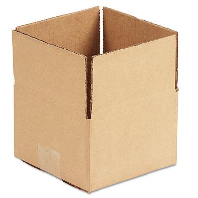 View larger image of Fixed-Depth Shipping Boxes, Regular Slotted Container (RSC), 6" x 6" x 4", Brown Kraft, 25/Bundle