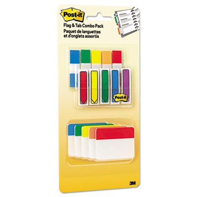 View larger image of Flags and Tabs Combo Pack, Assorted Primary Colors, 230/Pack