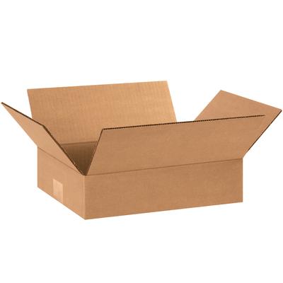 View larger image of 12 x 8 x 3" Flat Corrugated Boxes