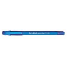 FlexGrip Ultra Recycled Ballpoint Pen, Stick, Fine 0.8 mm, Blue Ink, Blue Barrel, Dozen