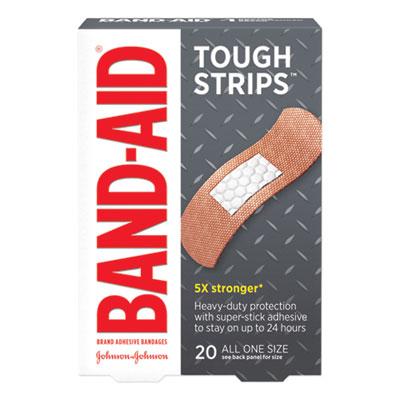View larger image of Flexible Fabric Adhesive Tough Strip Bandages, 1 x 4, 20/Box