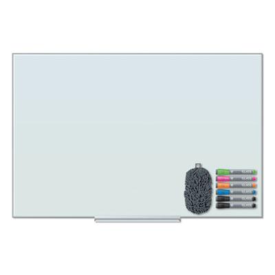 View larger image of Floating Glass Dry Erase Board, 35 x 23, White