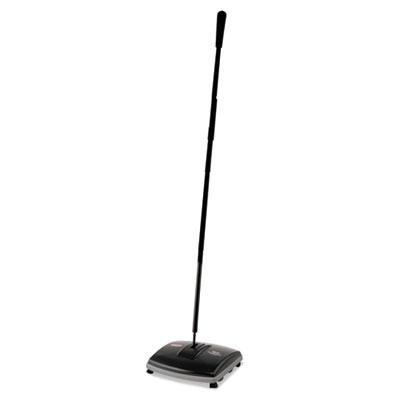 View larger image of Floor and Carpet Sweeper, Plastic Bristles, 44" Handle, Black/Gray