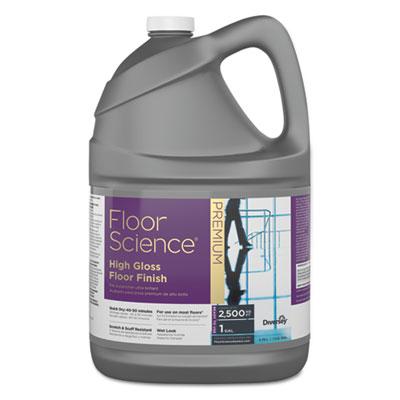 View larger image of Floor Science Premium High Gloss Floor Finish, Clear Scent, 1 Gal Container,4/ct