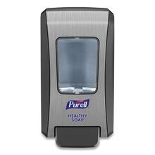 FMX-20 Soap Push-Style Dispenser, 2,000 mL, 6.5 x 4.65 x 11.86, Graphite/Chrome, 6/Carton