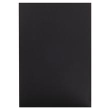 Foam Board, CFC-Free Polystyrene, 20 x 30, Black Surface and Core, 10/Carton