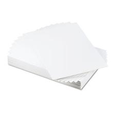 Foam Board, CFC-Free Polystyrene, 20 x 30, White Surface and Core, 25/Carton