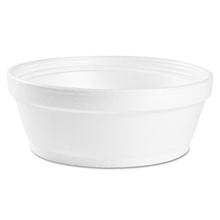 Dart Insulated Foam Bowls, 6 oz, White, 50/Pack, 20 Packs/Carton
