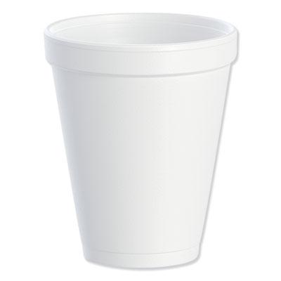 View larger image of Foam Drink Cups, 10oz, White, 25/Bag, 40 Bags/Carton