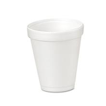 Foam Drink Cups, 4oz, 25/Bag, 40 Bags/Carton
