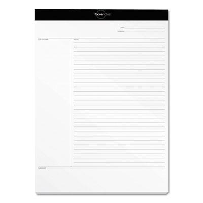 View larger image of Focusnotes Legal Pad, Meeting-Minutes/notes Format, 50 White 8.5 X 11.75 Sheets