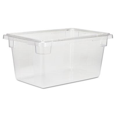 View larger image of Food/Tote Boxes, 5 gal, 12 x 18 x 9, Clear, Plastic