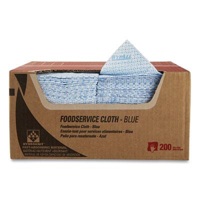 View larger image of Foodservice Cloths, 12.5 x 23.5, Blue, 200/Carton