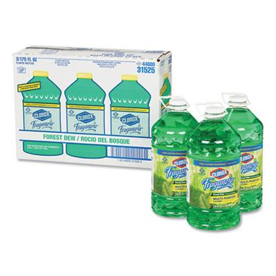 View larger image of Fraganzia Multi-Purpose Cleaner, Forest Dew Scent, 175 oz Bottle, 3/Carton